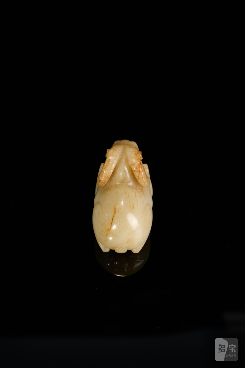 Lot1061 清 白玉羊羊得意 - 图5